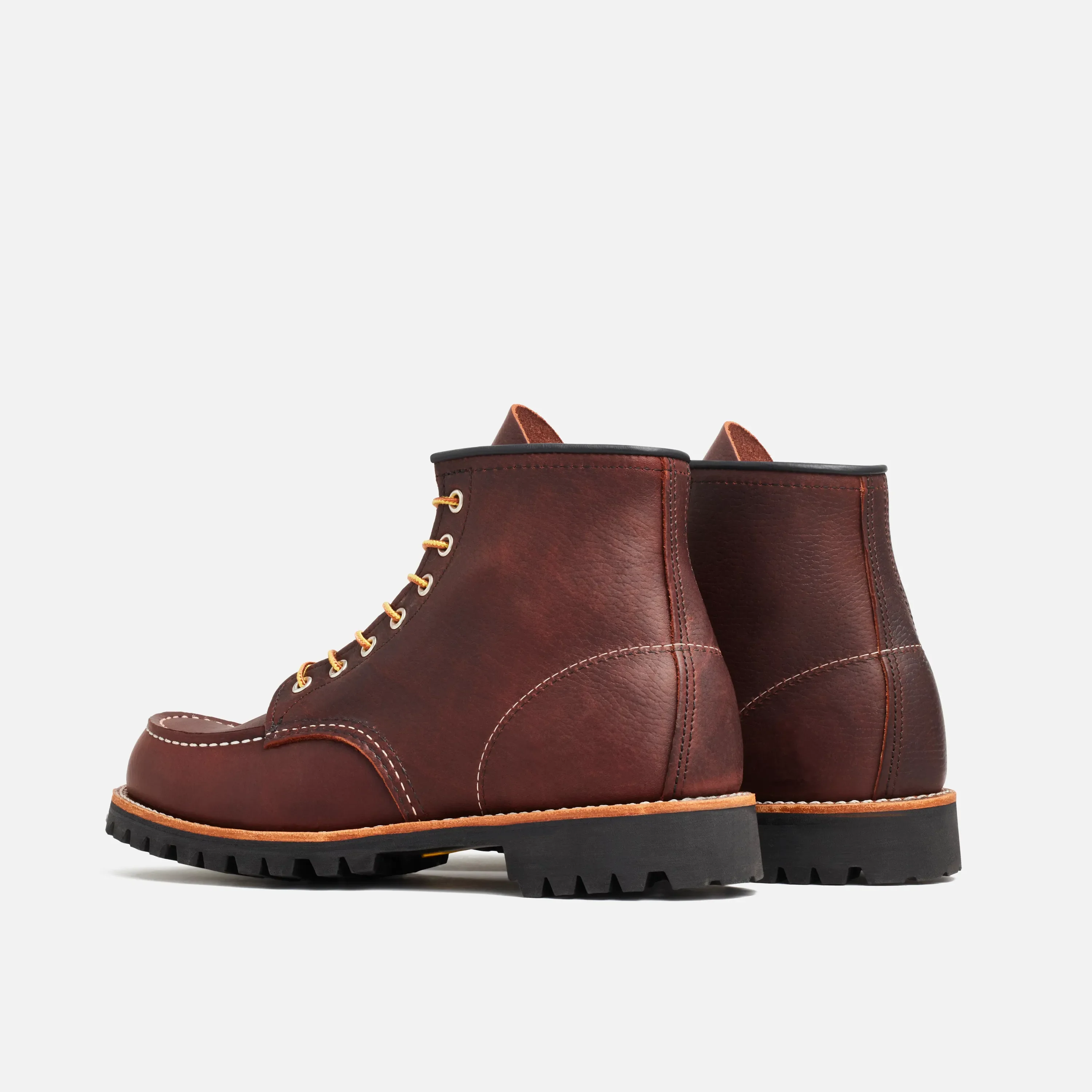 Roughneck Moc Toe 8146 - Briar Oil Slick Leather - Image 3